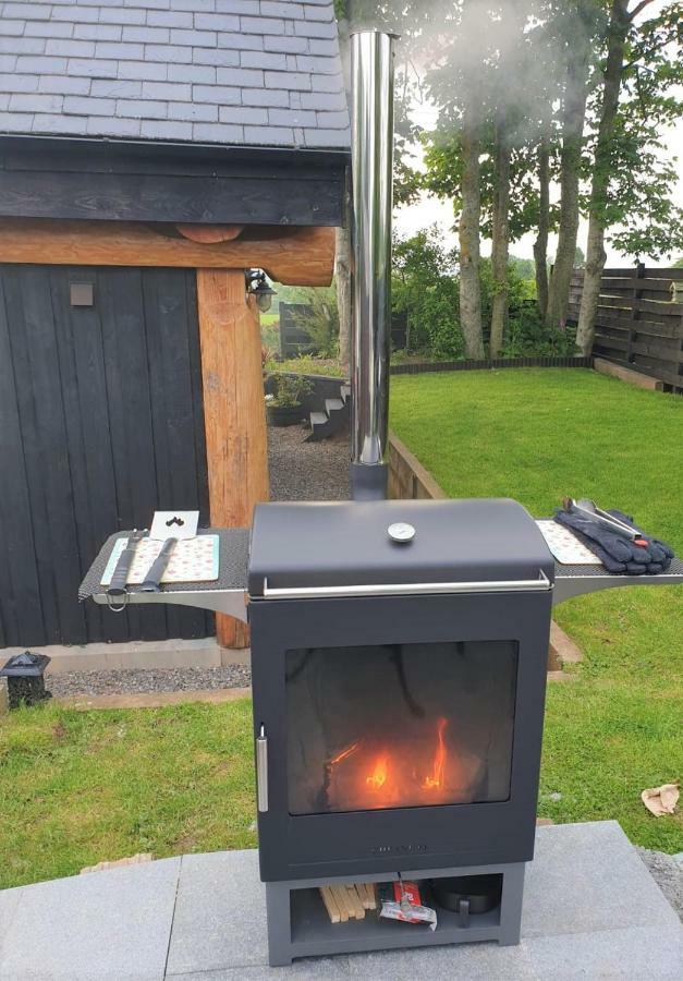Rowanlea Lodge With Hot Tub Marykirk Buitenkant foto